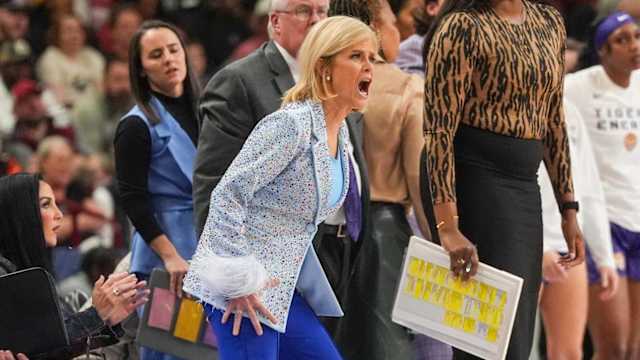 LSU Tigers coach Kim Mulkey